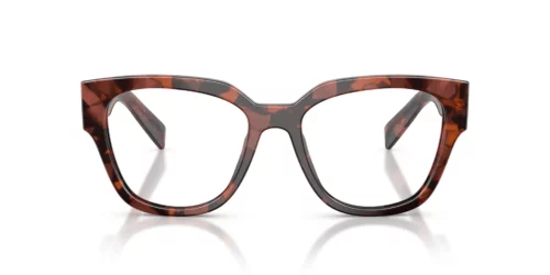 23F1O1 - Amaranth Tortoise frame / Clear lenses