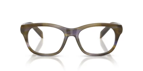 23G1O1 - Striped Lagoon frame / Clear lenses
