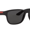 Prada Sport PS01US Gomma nera / Grigio