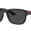 Prada Sport PS01US Gomma nera / Grigio