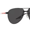 Prada Sport PS51YS Matte Black / Dark Grey