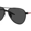 Prada Sport PS51YS Matte Black / Dark Grey