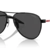 Prada Sport PS51YS Matte Black / Dark Grey