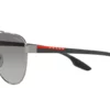 Prada Sport PS54TS Gunmetal / Grey Gradient