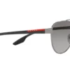 Prada Sport PS54TS Gunmetal / Grey Gradient