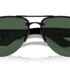 Prada Sport PS55YS Matte Black / Green Tuning