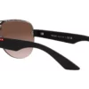 Prada Sport PS55YS Gunmetal / Brown Gradient
