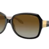 Ralph RA5138 Shiny Black On Nude / Polar Gradient Brown