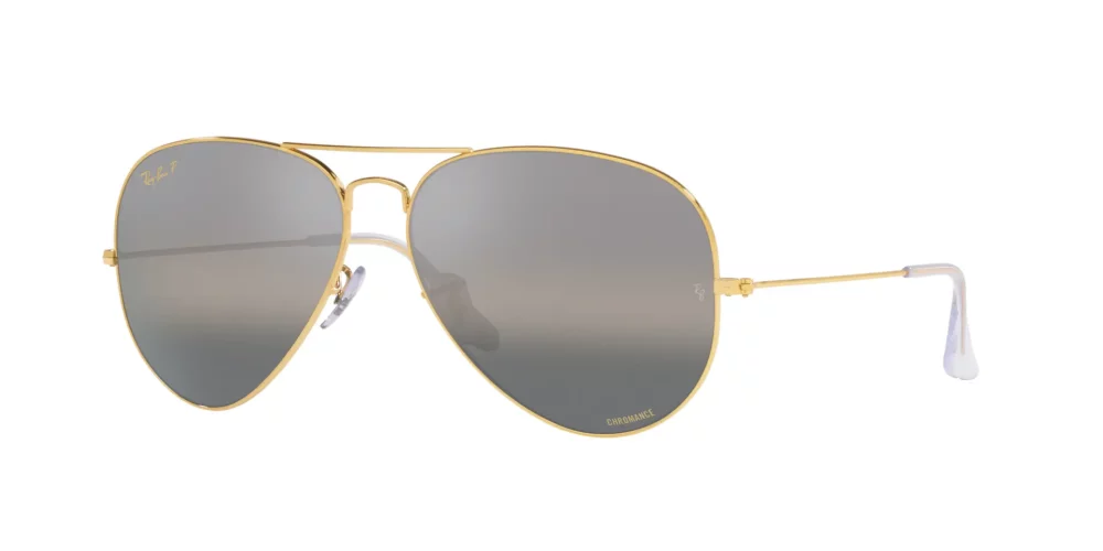 Ray-Ban Aviator Velké kovové RB3025 polarizované 9196G3