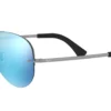 Ray-Ban Rb3449 RB3449 Light Green Mirror Blue