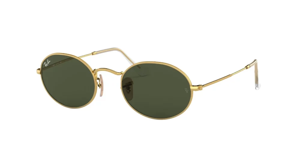 Ray-Ban Oval RB3547 G-15 Zelené