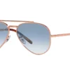 Ray-Ban New Aviator RB3625 Clear Blue