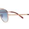 Ray-Ban New Aviator RB3625 Clear Blue