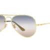 Ray-Ban Aviator Metal Ii RB3689 Blue/Brown Gradient