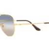 Ray-Ban Aviator Metal Ii RB3689 Blue/Brown Gradient