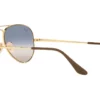 Ray-Ban Aviator Metal Ii RB3689 Blue/Brown Gradient
