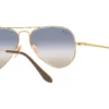 Ray-Ban Aviator Metal Ii RB3689 Blue/Brown Gradient