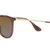 Ray-Ban Erika RB4171 Bruin Gradiënt Polar