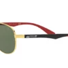 Ray-Ban Scuderia Ferrari Collection RB8313M Grön Klassisk
