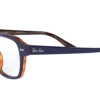 Ray-Ban RX-5382 Blauw Op Havana Rood