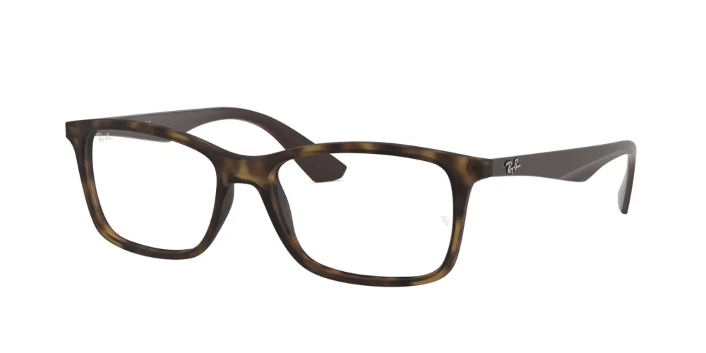Ray-Ban RX-7047 matná havana