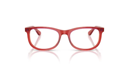 3998 - Transparent Red & Yellow frame / Clear lenses