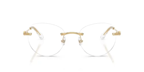 4004 - Gold frame / Clear lenses