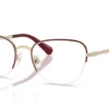 Swarovski  SK1023 Pale Gold/Burgundy Gunmetal Frame