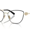 Tiffany  TF1166 Black On Pale Gold Frame