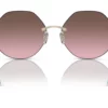 Tiffany TF3077 Ljusguld / Violett Gradient Brun