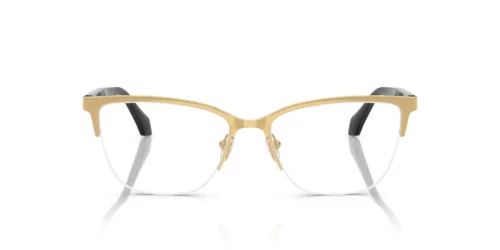 1002 - Gold frame / Clear lenses