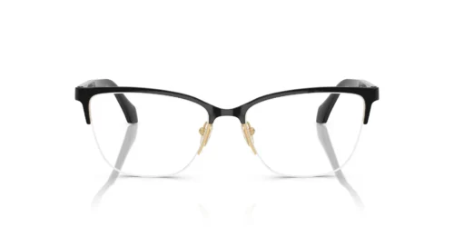 1433 - Gold Black frame / Clear lenses