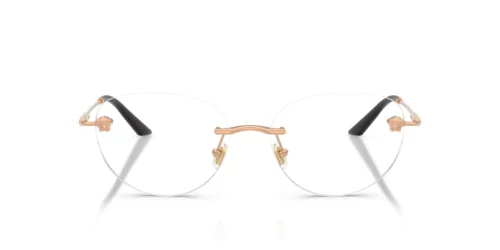 1412 - Rose Gold frame / Clear lenses