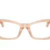 Versace  VE3373U Transparent Light Brown Frame
