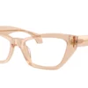 Versace  VE3373U Transparent Light Brown Frame