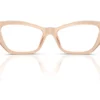 Versace  VE3373U Transparent Light Brown Frame