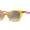 Vogue Kids  VJ2020 Light Brown Mirror Silver Grad