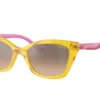 Vogue Kids  VJ2020 Light Brown Mirror Silver Grad