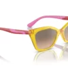 Vogue Kids  VJ2020 Light Brown Mirror Silver Grad