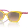 Vogue Kids  VJ2020 Light Brown Mirror Silver Grad