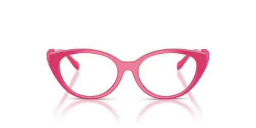 5527 - Montatura fucsia / Lenti trasparenti