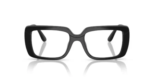W44 - Black frame / Clear lenses
