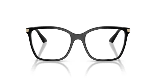 W44 - Black frame / Clear lenses
