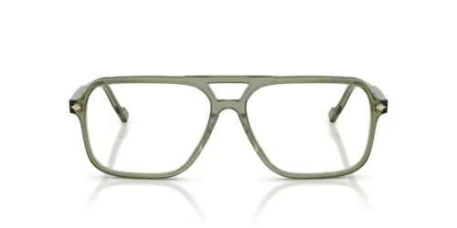 3187 - Transparent Green frame / Clear lenses
