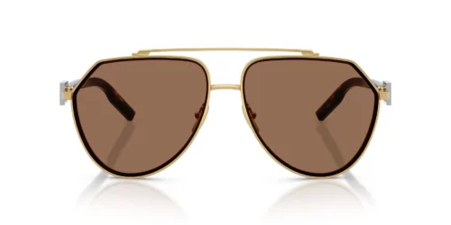 26696 - Gold frame / Dark Brown lenses