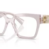 Miu Miu  MU04UV Transparent Mauve Frame