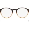 Persol PO-3092V Gradient Black & Striped Brown