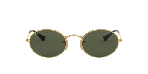Ray-Ban Oval RB3547N G-15 Green at EyeWearThese