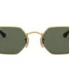 Ray-Ban Octagonal RB3556N G-15 Green at EyeWearThese