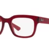 Ray-Ban RX-7217 Transparent Red